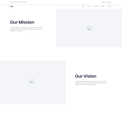 Brand story page by TruWebz Studios