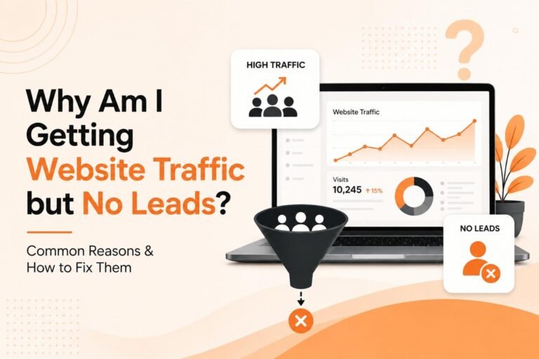 Why Am I Getting Website Traffic but No Leads