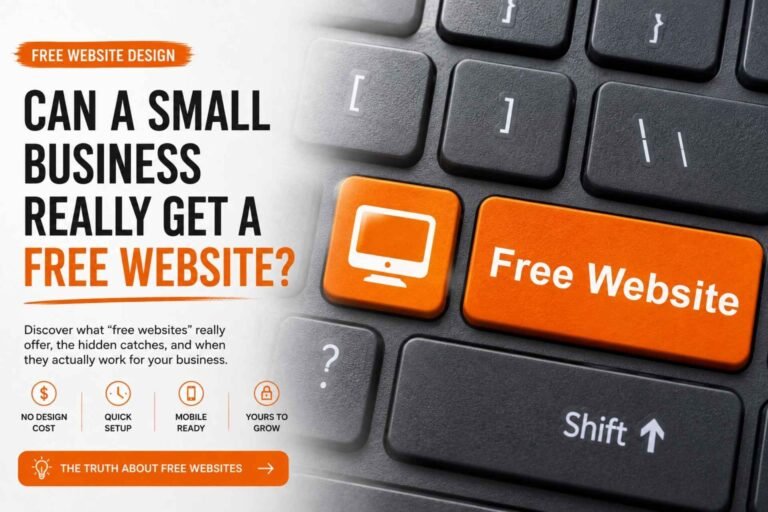 Free website design for small businesses in Canada