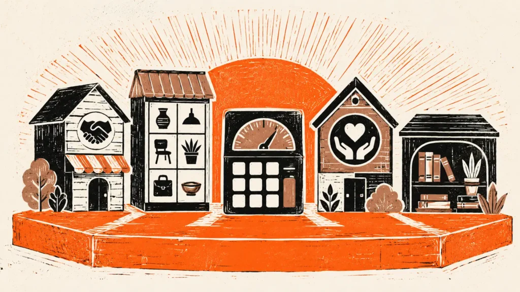 Five small online business models built from one carefully allocated startup budget