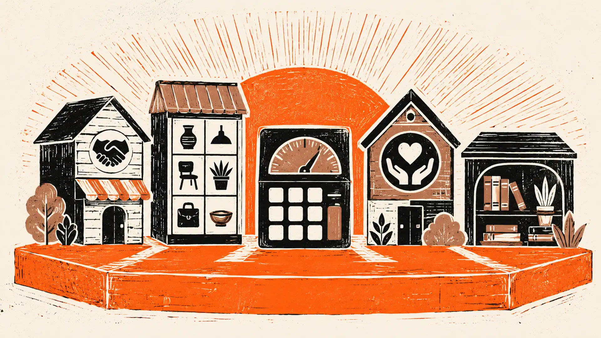 Five small online business models built from one carefully allocated startup budget